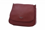 BRIGHT D�msk� kabelka s klopnou Bordo