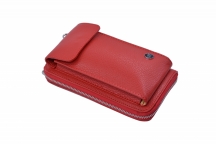 BRIGHT D�msk� crossbody kapsa/pen�enka �erven�